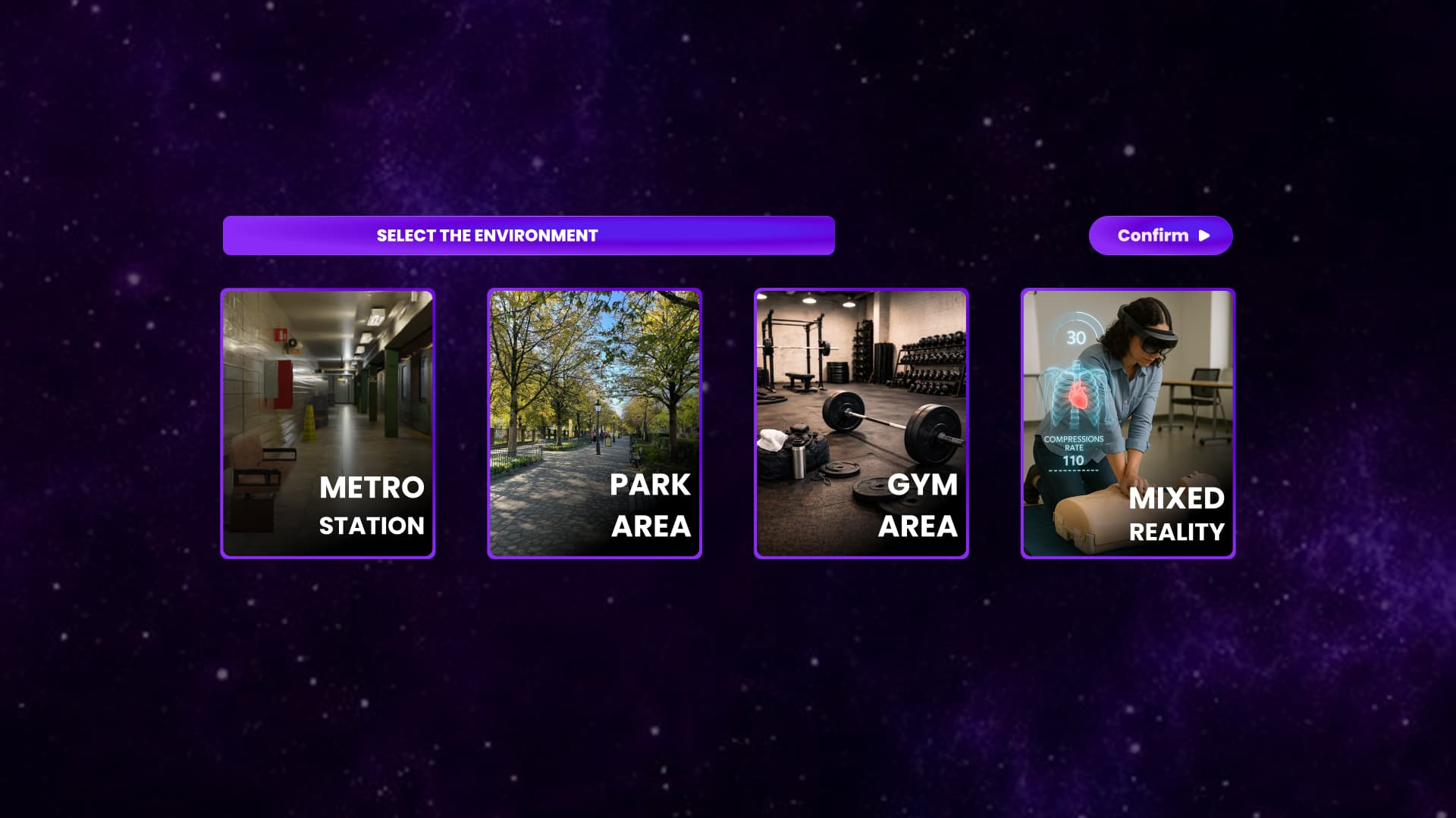 Immersive Environment Selection